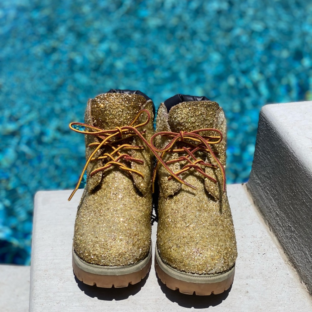 Glitter Work boots